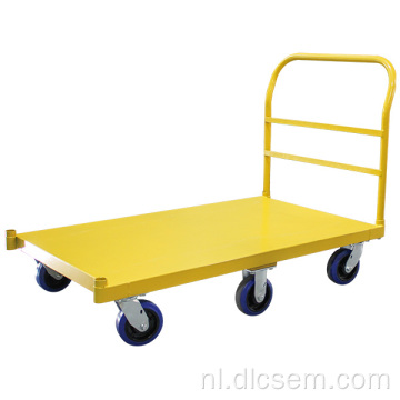 Heavy Duty Moving 6 Wheels Platform Trolley